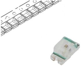 RF-YUB190TS-CA, LED; SMD; 0603; yellow; 70?200mcd; 1.6x0.8x0.7mm; 140°; 1.8?2.4V