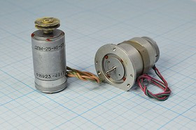 Двигатель 15В, 1,3Вт, 2500, ДПМ-25-Н1-05, демонтаж