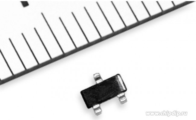 BC857ALT1G, Транзистор PNP 45В 0.1А 0.3Вт [SOT-23]