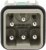 09120063041, Разъем: HDC, "папа", Han Q, PIN: 6(4+2), Compact, обжим
