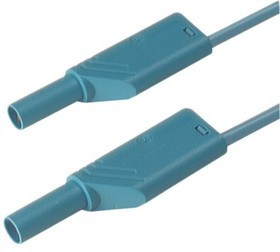 934168102, lead, 16A, 1000V ac/dc, Blue, 50cm Lead Length