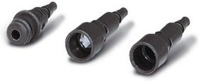 1663556, Heavy Duty Power Connectors Pneumatic Fem Cont. W/Valve, 3.0 mm