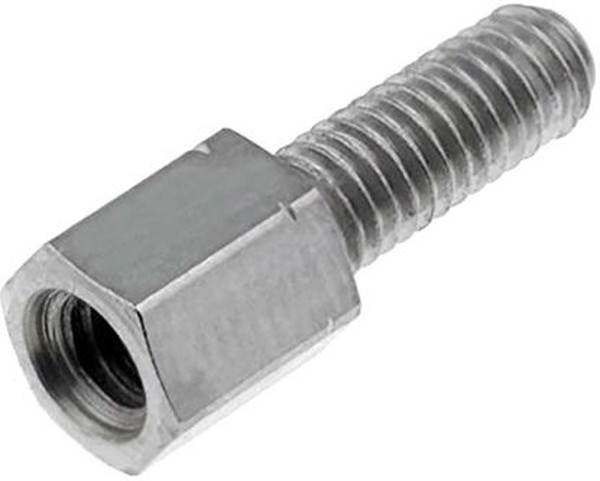 09670019954, D-Sub Tools &amp; Hardware D SUB-SCREW-LOCK FE-UNC/M3-13MM-NI