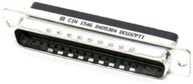 DCU37PTIFO, D-Sub Standard Connectors DSUB 37M CRIMP LC TIN