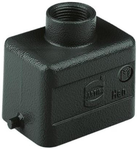 19370061440, Разъем для тяжелых условий, Hood, Top Entry, Корпус из Алюминия, 1 Рычаг, 6B 19370061440, Разъем для тяжелых условий, Hood, Top Entry, Корпус из Алюминия, 1 Рычаг, 6B