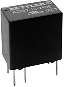 AZ957-1C-12DE, Реле электромагнитное, SPDT 1A Uобмотки 12V 720R