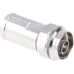 J01020I1070, Вилка N "папа" прямой 50Ом RG213,RG214,RG393 провод IP67