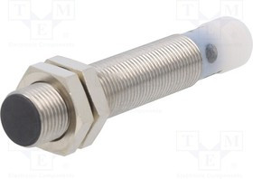 E57G-12SPN2-Q, Датчик: индуктивный; Конф.выхода: PNP / NO; 0-2мм; 10-30ВDC; М12