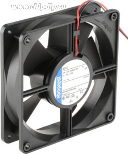 Вентилятор Ebmpapst 4312/17V 12V 420mA 5W 120x32 4pin