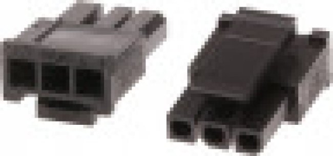 43645-0308, Headers &amp; Wire Housings MICROFIT 3.0 RECEPT SGL ROW 3P GW