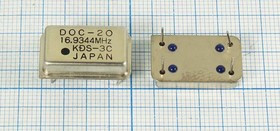 Кварцевый генератор 16.9344МГц 5В,TTL в корпусе FULL=DIL14; гк 16934,4 \\FULL\TTL\5В\DOC-20\KDS Кварцевый генератор 16.9344МГц 5В,TTL в корпусе FULL=DIL14; гк 16934,4 \\FULL\TTL\5В\DOC-20\KDS