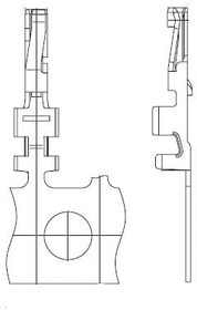 DF19A-3032SCFA, Headers &amp; Wire Housings PLUG CONTACT 30-32AWG