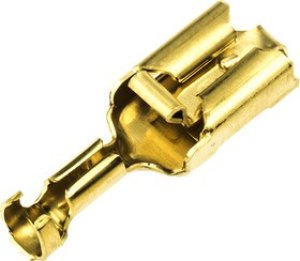 341002-1, Контакт, Серия 250, Гнездо, Обжим, Разъемами Positive Lock, 14 AWG, 18 AWG
