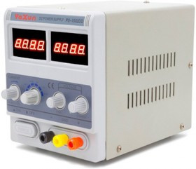 Лабораторный источник питания YA XUN 1502DD 0-15V 2A 2xLED с комплектом кабелей