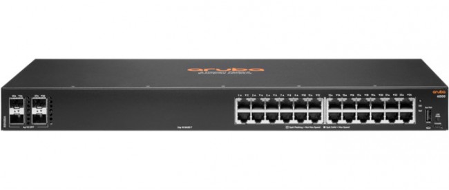 R8N88A HPE Коммутатор Aruba 6000 Managed L2 24G 4SFP Switch