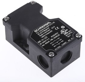 BNS16 12ZV, BNS16 Series Magnetic Safety Switch, 100V ac/dc, Plastic Housing, 2NO/NC, M12