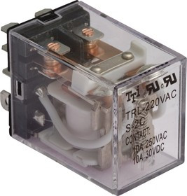 TRL-220VAC-S-2C-R, Реле электромагнитное силовое, 10A 220VAC