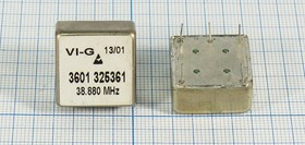 Кварцевый генератор 38880, 20x20x10, 5В, VI-GVCXO