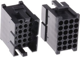 TST24PA00 / 192923-5950, Trident Male Connector Housing, 5.08mm Pitch, 24 Way, 4 Row TST24PA00 / 192923-5950, Trident Male Connector Housing, 5.08mm Pitch, 24 Way, 4 Row