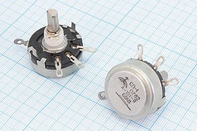 Резистор переменный поворотный 680 \А\28мм/ВС-2d6x20\СП-1; №12828 РПвр 680 \А\28мм/ВС-2d6x20\СП-1\
