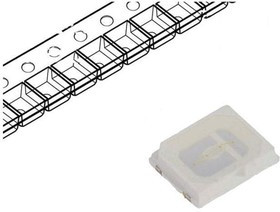 LL-R2835BC-B4H-M25, LED; SMD; 2835,PLCC2; blue; 2500?3000mcd; 3.5x2.8x0.8mm; 120°; reel LL-R2835BC-B4H-M25, LED; SMD; 2835,PLCC2; blue; 2500?3000mcd; 3.5x2.8x0.8mm; 120°; reel