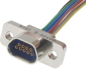 M83513/04-D11C, D-Sub MIL Spec Connectors MICRO DCON SKT 25CNT 18"TEFZEL WIRE