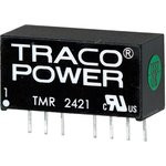 TMR 2421, DC/DC преобразователь, 2Вт, вход 18-36В, выход 5,-5В/200мА TMR 2421, DC/DC преобразователь, 2Вт, вход 18-36В, выход 5,-5В/200мА