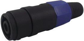 FM1255, Вилка, для громкоговорителей, "папа", с амортизатором, PIN: 4