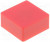 B32-1380, Switch Bezels / Switch Caps 12MM X 12MM RED CAP