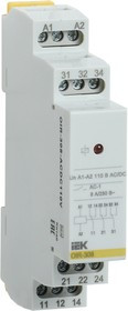 OIR-308-ACDC110V, Реле промежут. OIR 3 конт. 8А 110В AC/DC IEK OIR-308-ACDC110V, Реле промежут. OIR 3 конт. 8А 110В AC/DC IEK