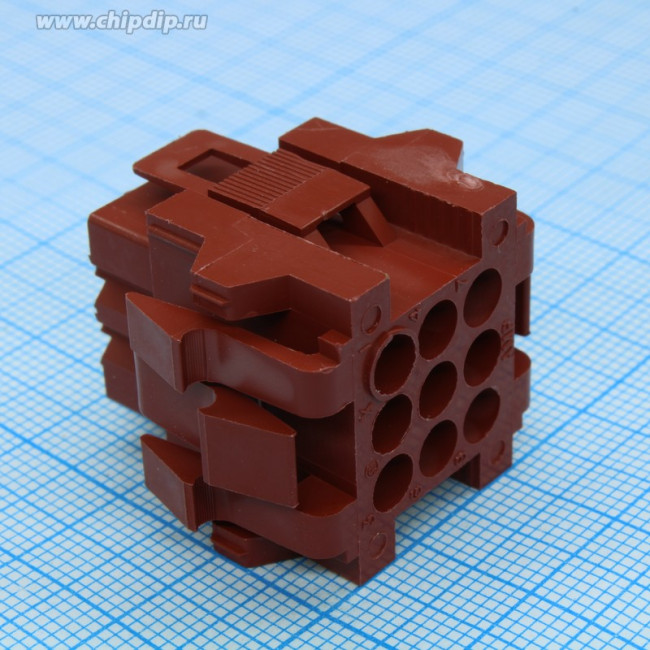 207439-1, Headers &amp; Wire Housings 9P SQ GRID