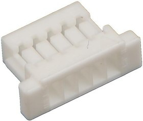 SHR-05V-S-B, Вилка, провод-плата, "мама", PIN 5, без контактов, 1мм, на провод