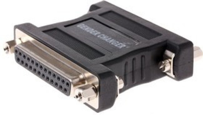 D Sub Adapter Female 25 Way D-Sub to Female 25 Way D-Sub