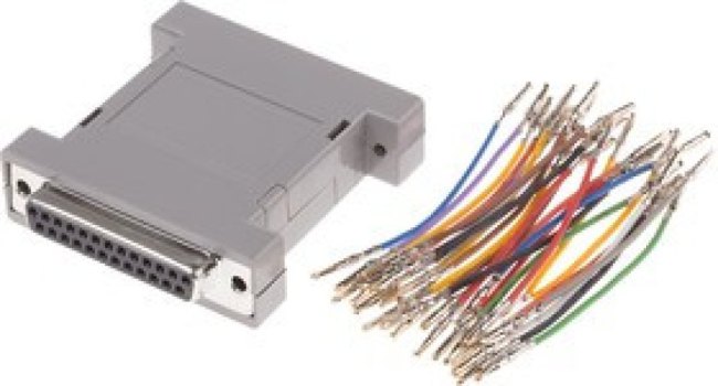 D Sub Adapter Female 25 Way D-Sub to Female 25 Way D-Sub