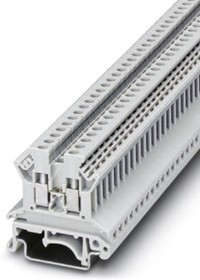 0719090, UK 2.5 N WH Series White Feed Through Terminal Block, 2.5mm², Single-Level, Screw Termination