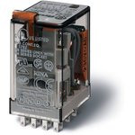 Реле 7А 24В AC 4CO FINDER 553480240040 Реле 7А 24В AC 4CO FINDER 553480240040