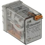 Реле 7А 24В AC 4CO FINDER 553480240040 Реле 7А 24В AC 4CO FINDER 553480240040