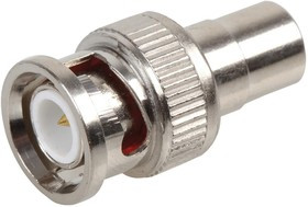 PSG08535, Переходник разъема, RCA / Phono, 1 вывод(-ов), Гнездо, BNC Коаксиальный, 1 вывод(-ов), Штекер PSG08535, Переходник разъема, RCA / Phono, 1 вывод(-ов), Гнездо, BNC Коаксиальный, 1 вывод(-ов), Штекер