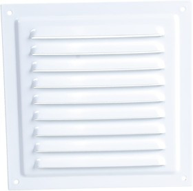 233-003, Решетка вентиляционная вытяжная стальная с покрытием полимерной эмалью 150x150 1515МЭ