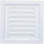 233-003, Решетка вентиляционная вытяжная стальная с покрытием полимерной эмалью 150x150 1515МЭ