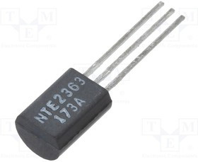 NTE2363, Транзистор: NPN, биполярный, 50В, 2А, 1Вт, TO92