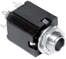 ACJS-MV-5, Phone Connectors 1/4"VERT CHASIS CONN PLSTC ACJS-MV-5, Phone Connectors 1/4"VERT CHASIS CONN PLSTC