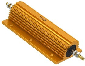 RX24 150W 5% 75R, Мощный постоянный резистор , алюминиевый корпус