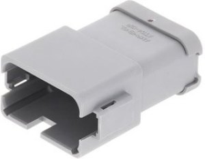 AT04-12PA-P030, Conn Shrouded Header (4 Sides) HDR 12 POS ST Cable Mount Automotive