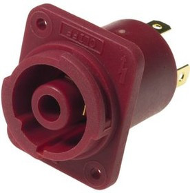 CL2069C, Разъем: круглый, коннекторы 4,8мм, пайка, CLIFFCON, 20А, 250ВAC