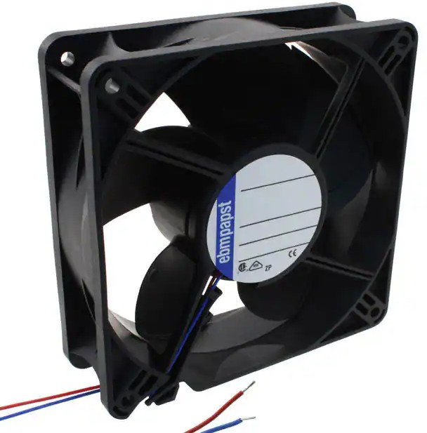4412L, DC Fans DC Tubeaxial Fan, 119x119x38mm, 12VDC, 88.3CFM, 2.5W, 37dBA, 2700RPM, Ball 4412L, DC Fans DC Tubeaxial Fan, 119x119x38mm, 12VDC, 88.3CFM, 2.5W, 37dBA, 2700RPM, Ball