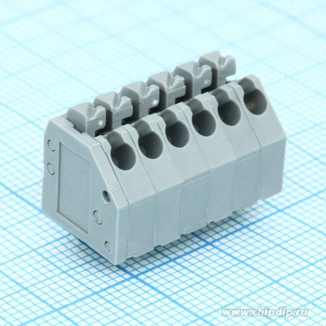 DG250-3.5-06P-11-00A(H), Зажимная рейка для печатных плат