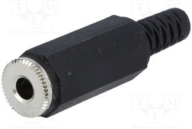 4832.3200, Phone Connectors AUDIO LINE SOCKET 3.5MM 2P