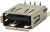 UJ2-AV-1-SMT-TR, USB Connectors USB Jack 2.0 A type 4pin Vert SMT