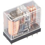 G2R1E12DC, Реле электромагнитное, промежуточное, Uобмотки 12ВDC, SPDT, 16A/250ВAC, шаг 5мм G2R1E12DC, Реле электромагнитное, промежуточное, Uобмотки 12ВDC, SPDT, 16A/250ВAC, шаг 5мм